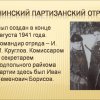 Партизанские движения на территории Андреапольского района